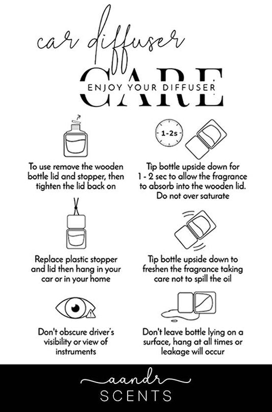 Leather Car Diffuser