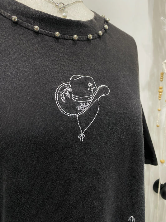 Western Inspired T-Shirt Dress