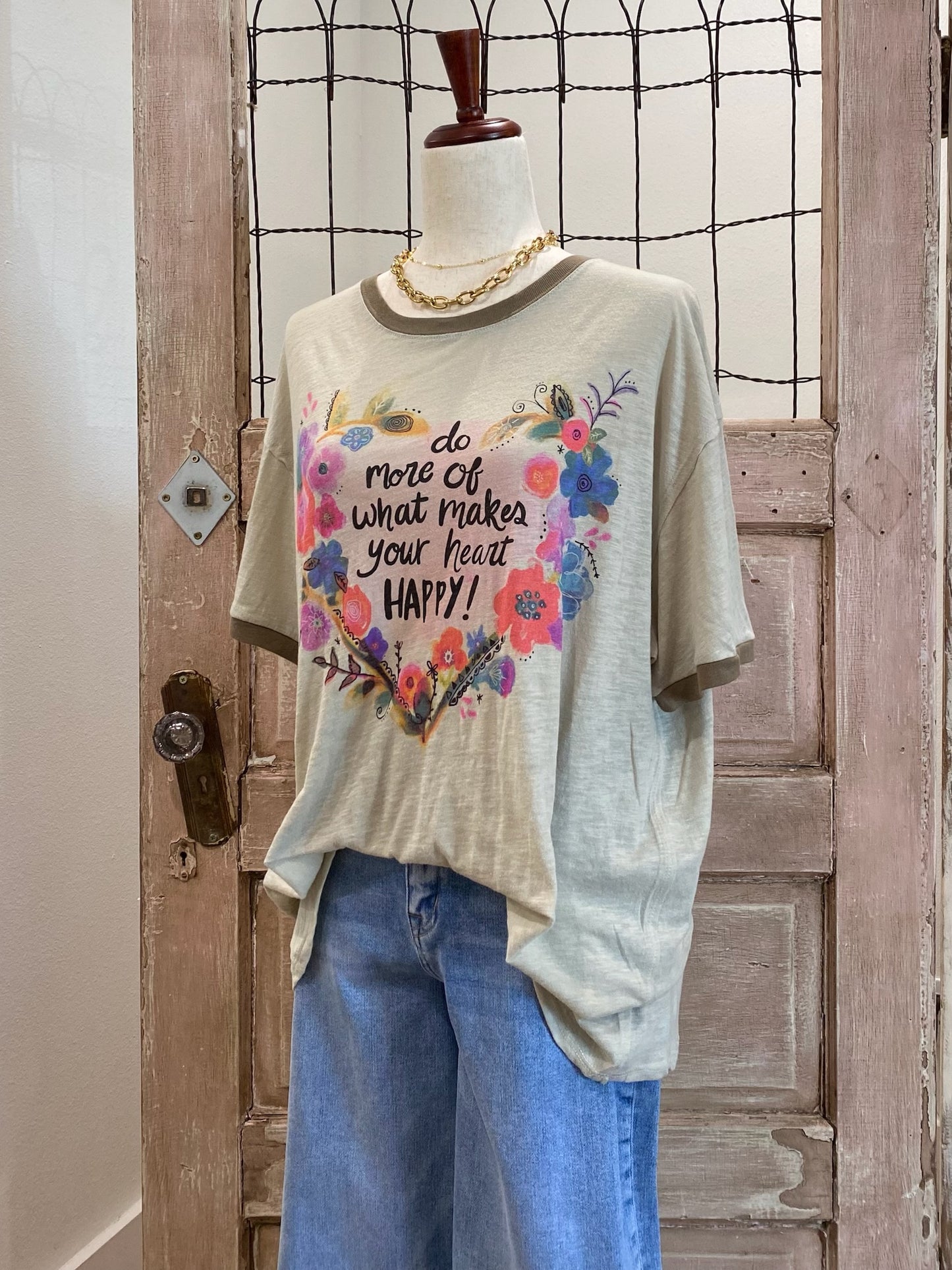"Do More Of What Makes Your Heart Happy" Tee