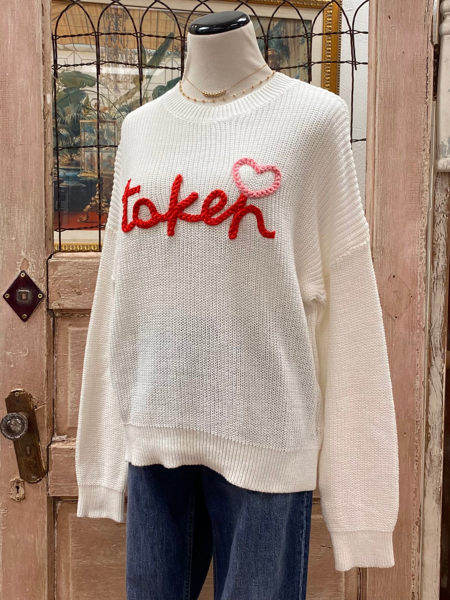 "Taken" Sweater