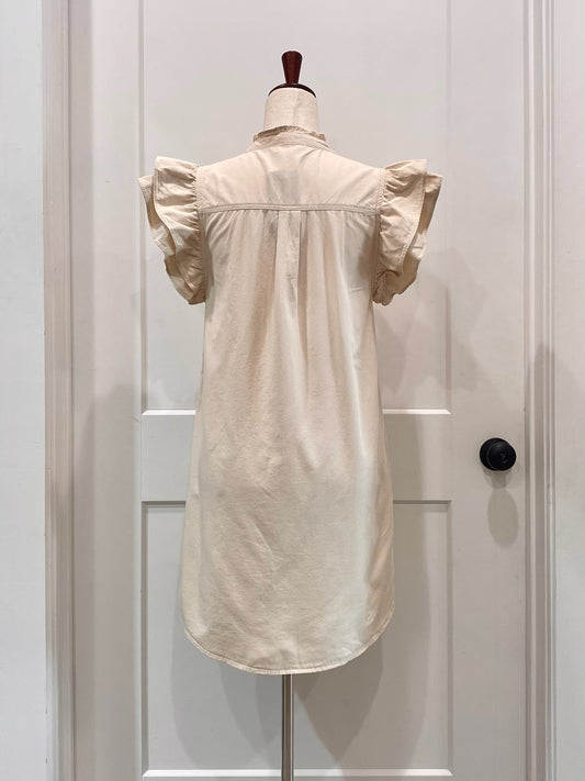 Snow Washed Button Down Dress