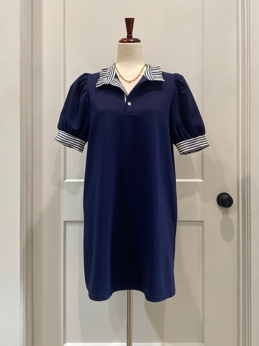 Knit Polo Dress