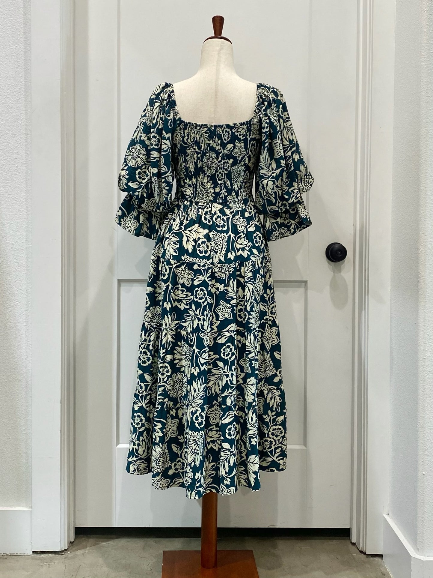 Floral Printed Midi Dress