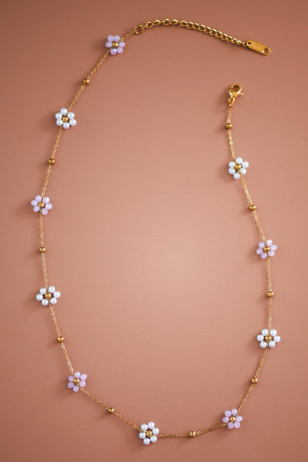 Flower Charm Necklace