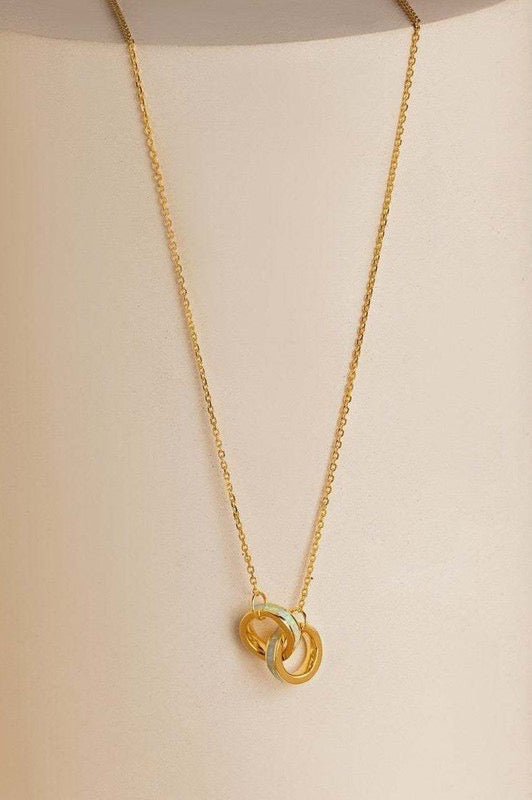 Opal Pendant Necklace