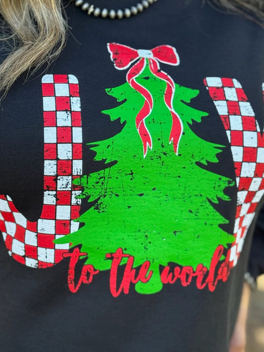 "Joy to the World" Christmas Tee