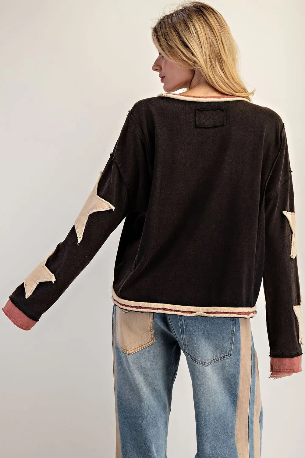 Star Patch Top