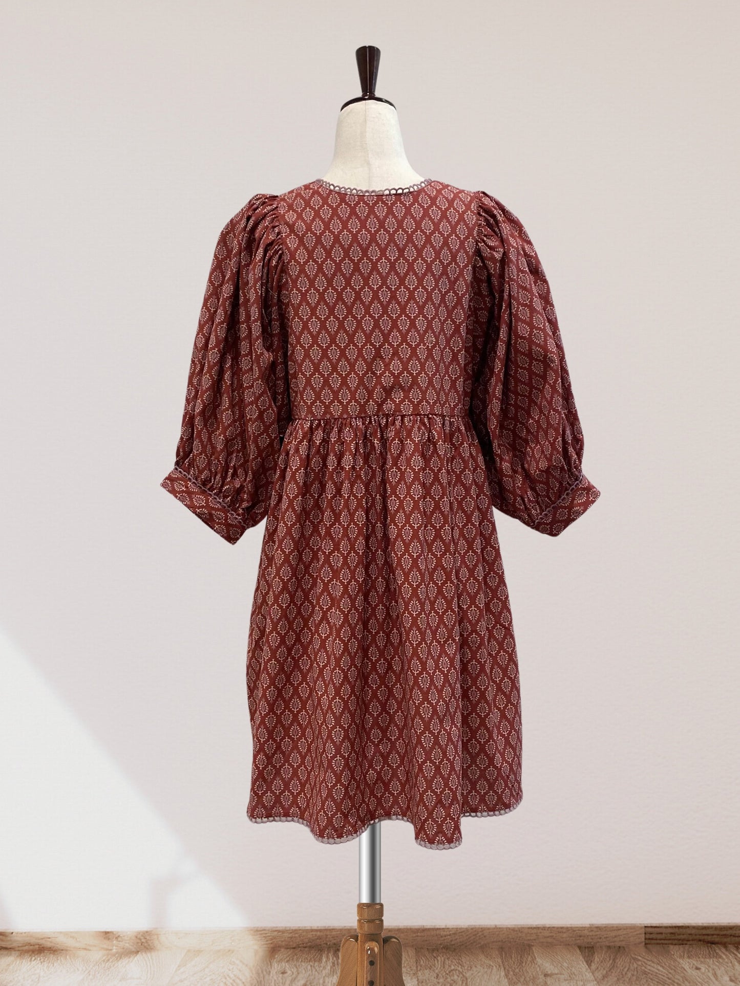 Puff Sleeve Babydoll Dress