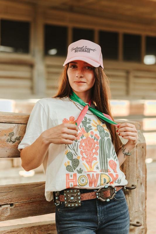 Desert Bloom Howdy Graphic Tee
