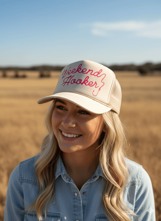 Weekend Hooker Trucker Hat