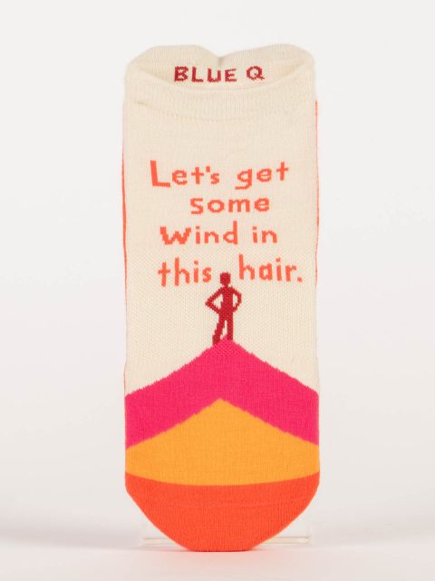 Wind in Hair Sneaker Socks