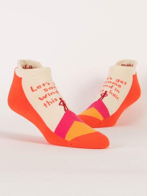 Wind in Hair Sneaker Socks