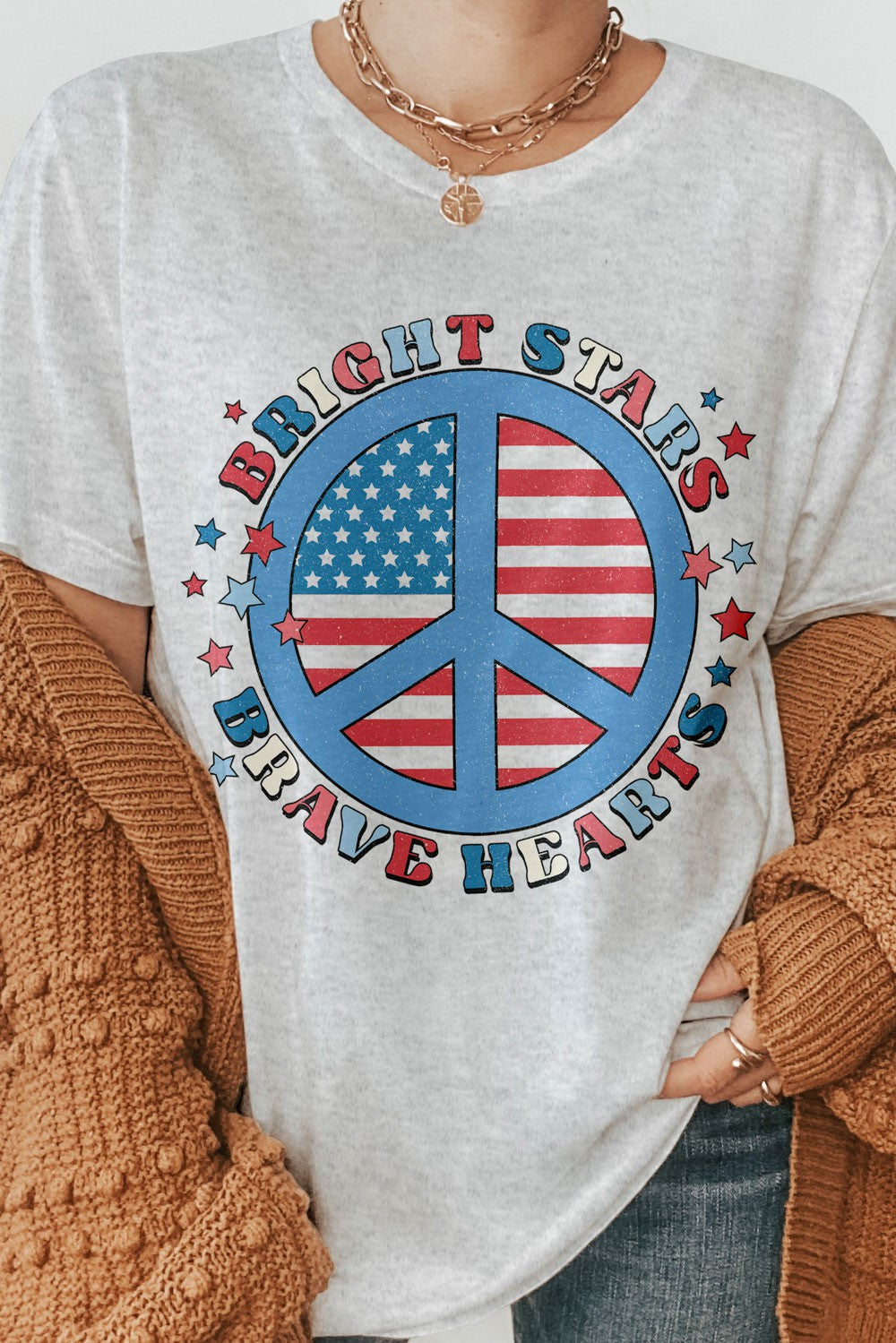 Bright Stars Brave Hearts Graphic Tee
