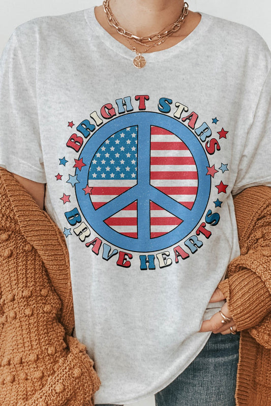 Bright Stars Brave Hearts Graphic Tee