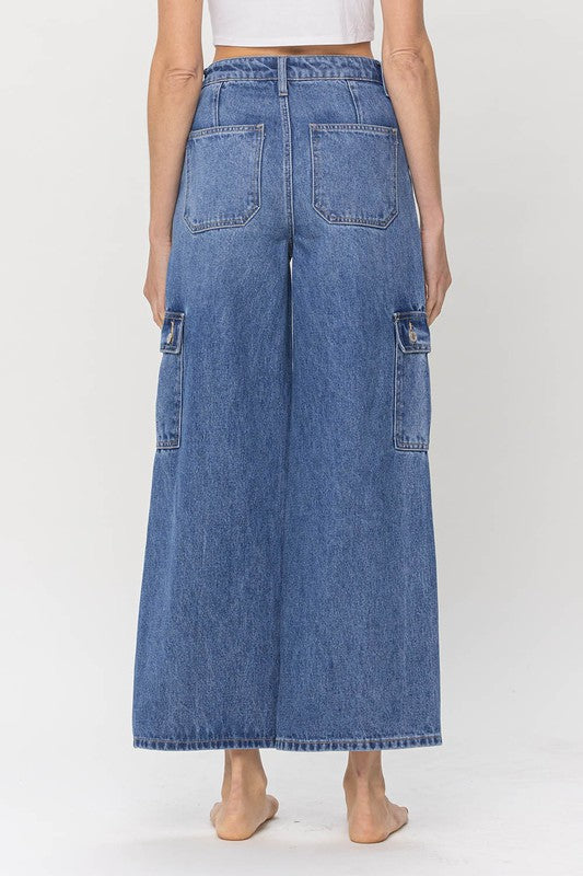 Cargo Wide Leg Jeans
