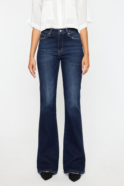 High Rise Flare Jeans by KanCan