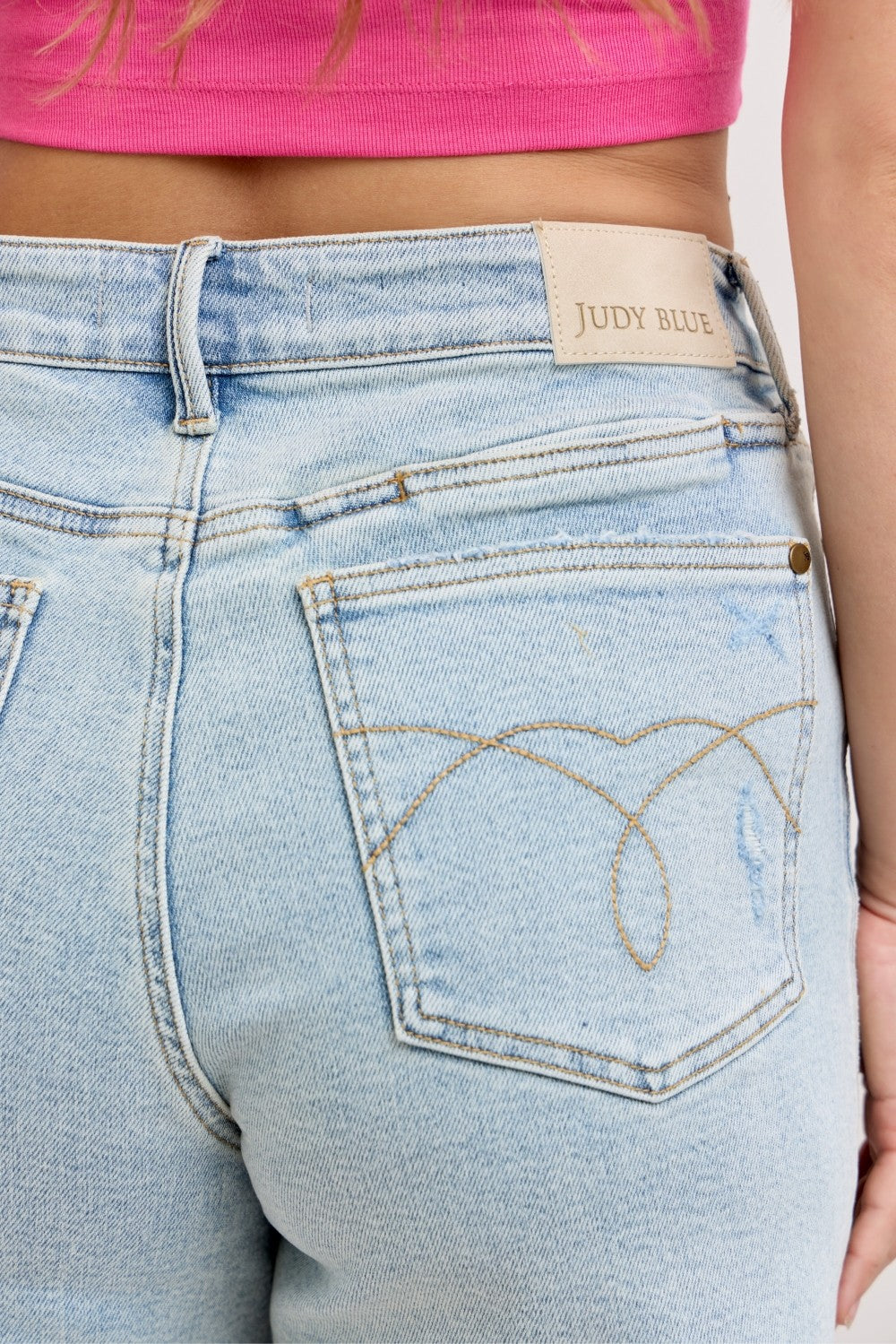 Judy Blue High-Waisted Rigid Magic Dad Short | Lily Grace Boutique
