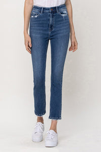 Slim Straight Leg Jeans by Vervet