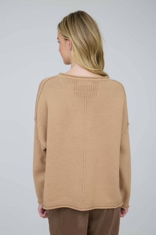 Raw Edge Sweater