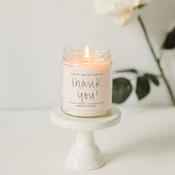 "Thank You" Soy Candle