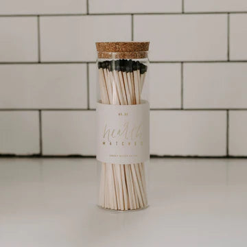 Black Tip Matches