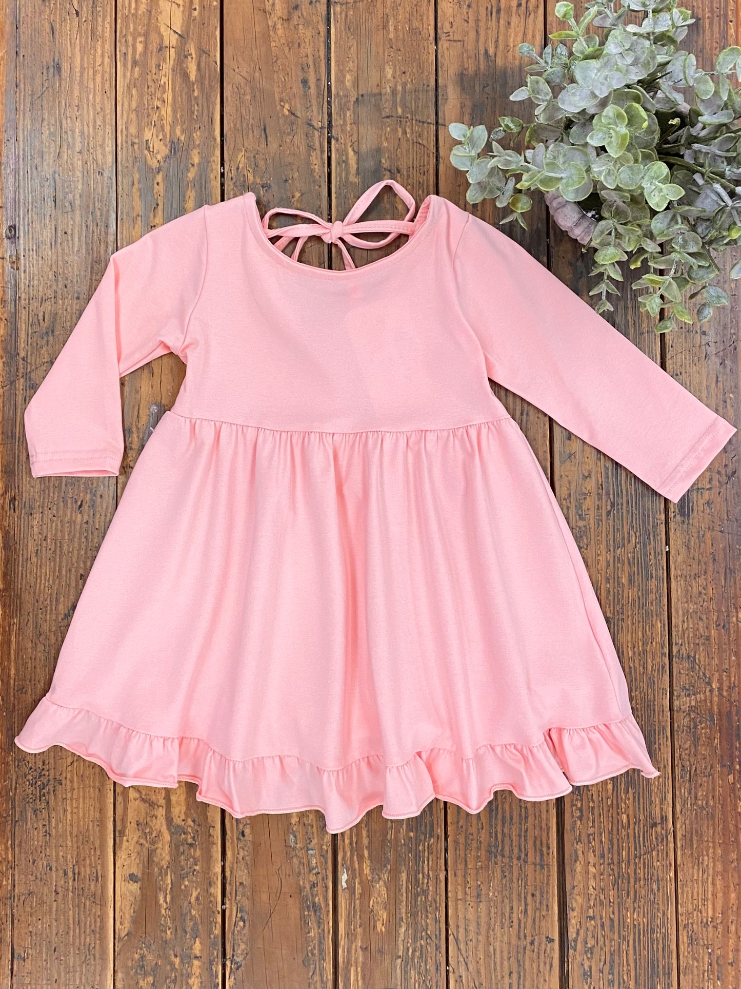 Pink Ruffle Girl Dress