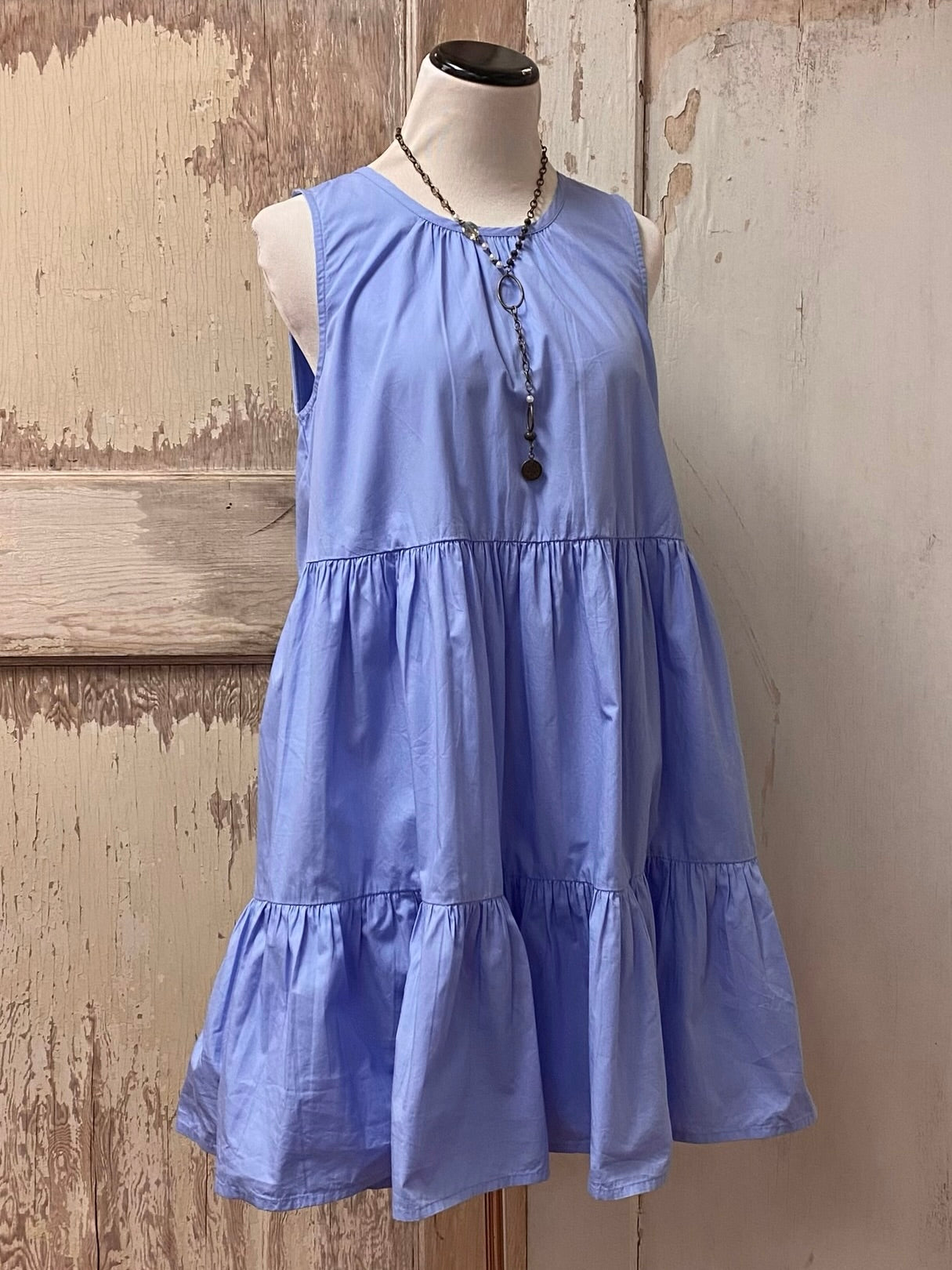 Periwinkle Bow Dress