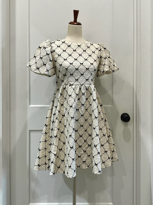 Jacquard Ribbon Dress