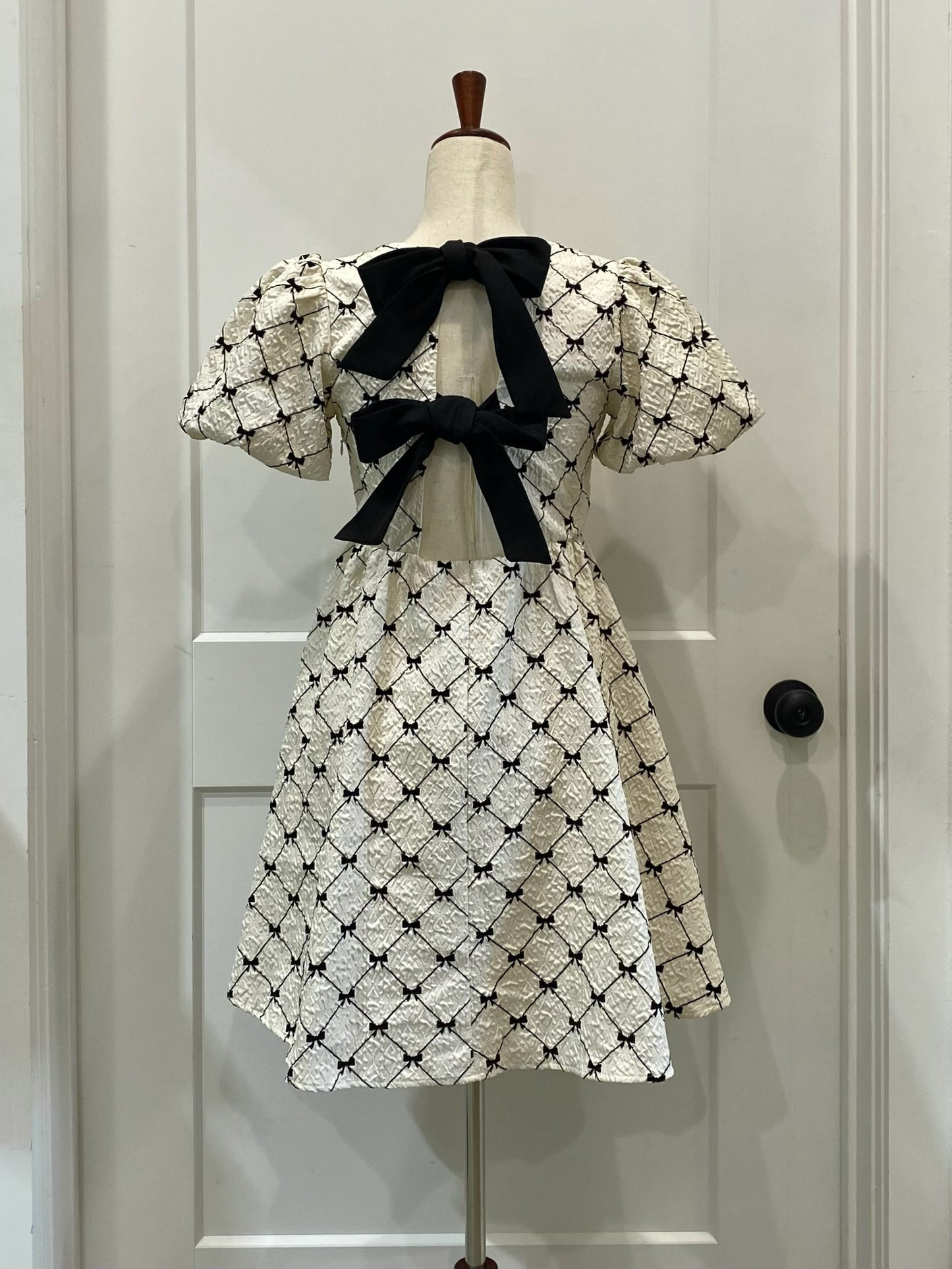 Jacquard Ribbon Dress