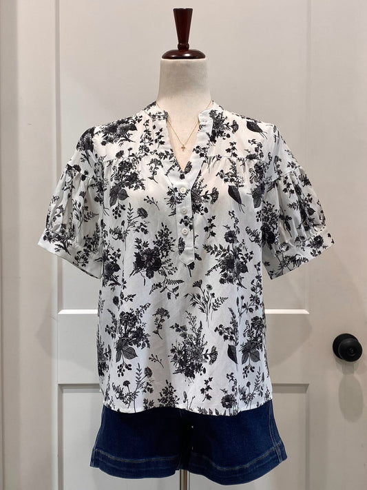 Floral Print Top