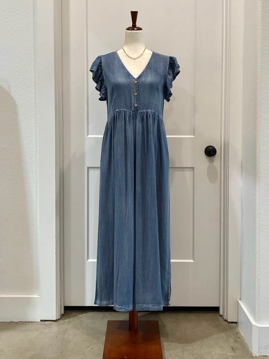 Tencel Chambray Jumpsuit