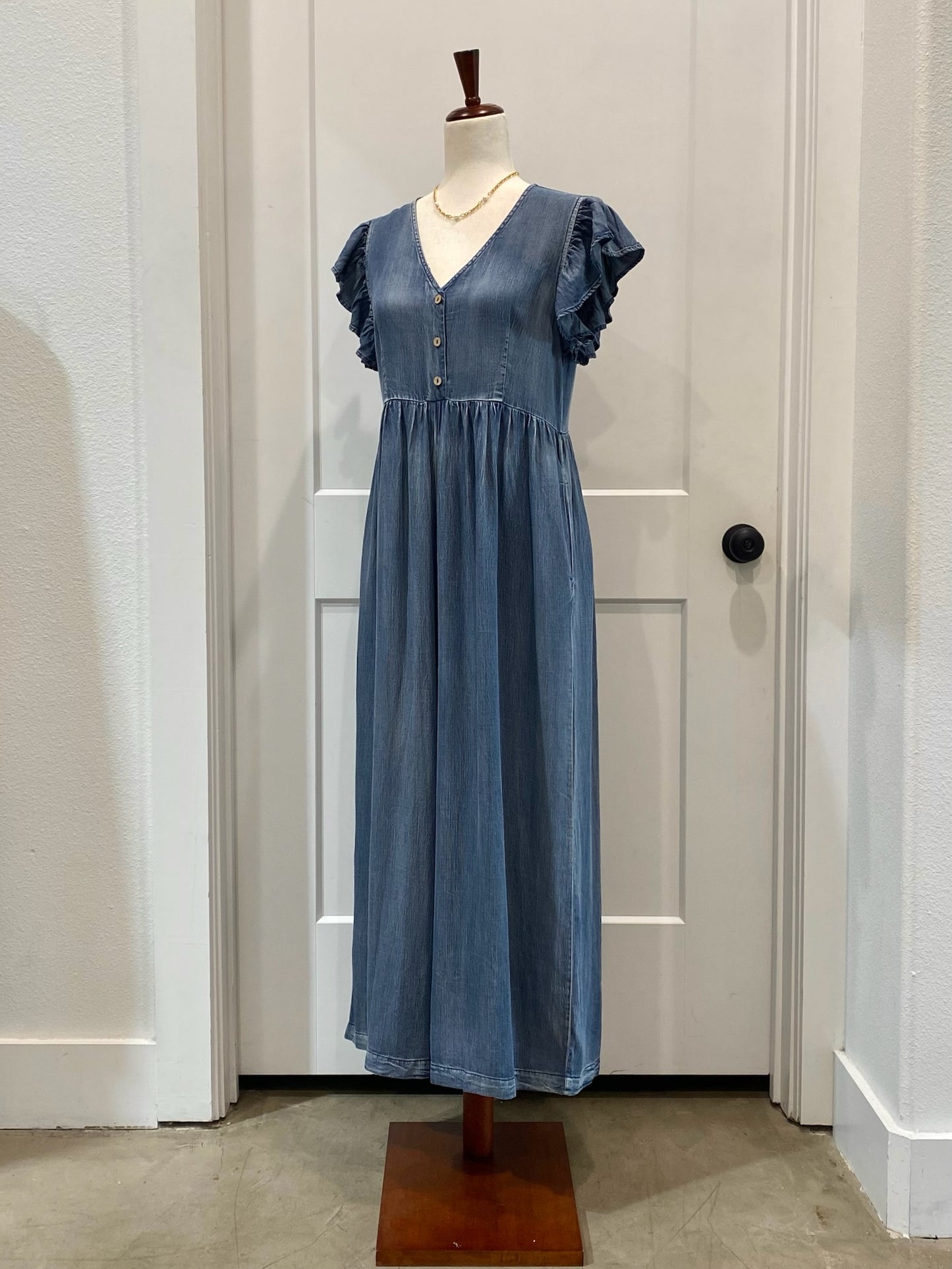 Tencel Chambray Jumpsuit