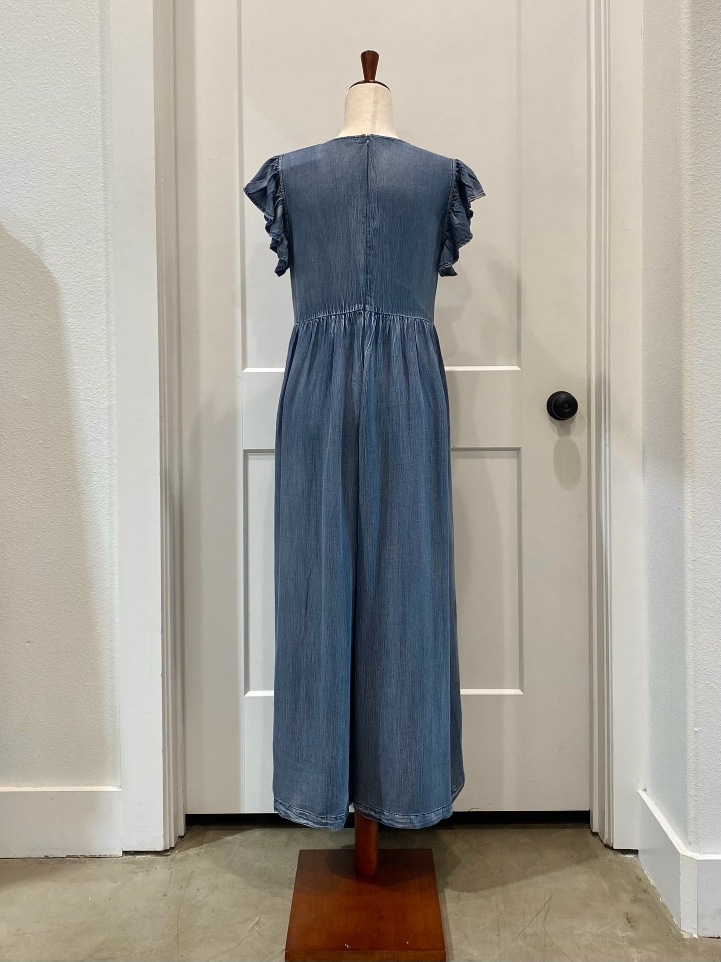 Tencel Chambray Jumpsuit