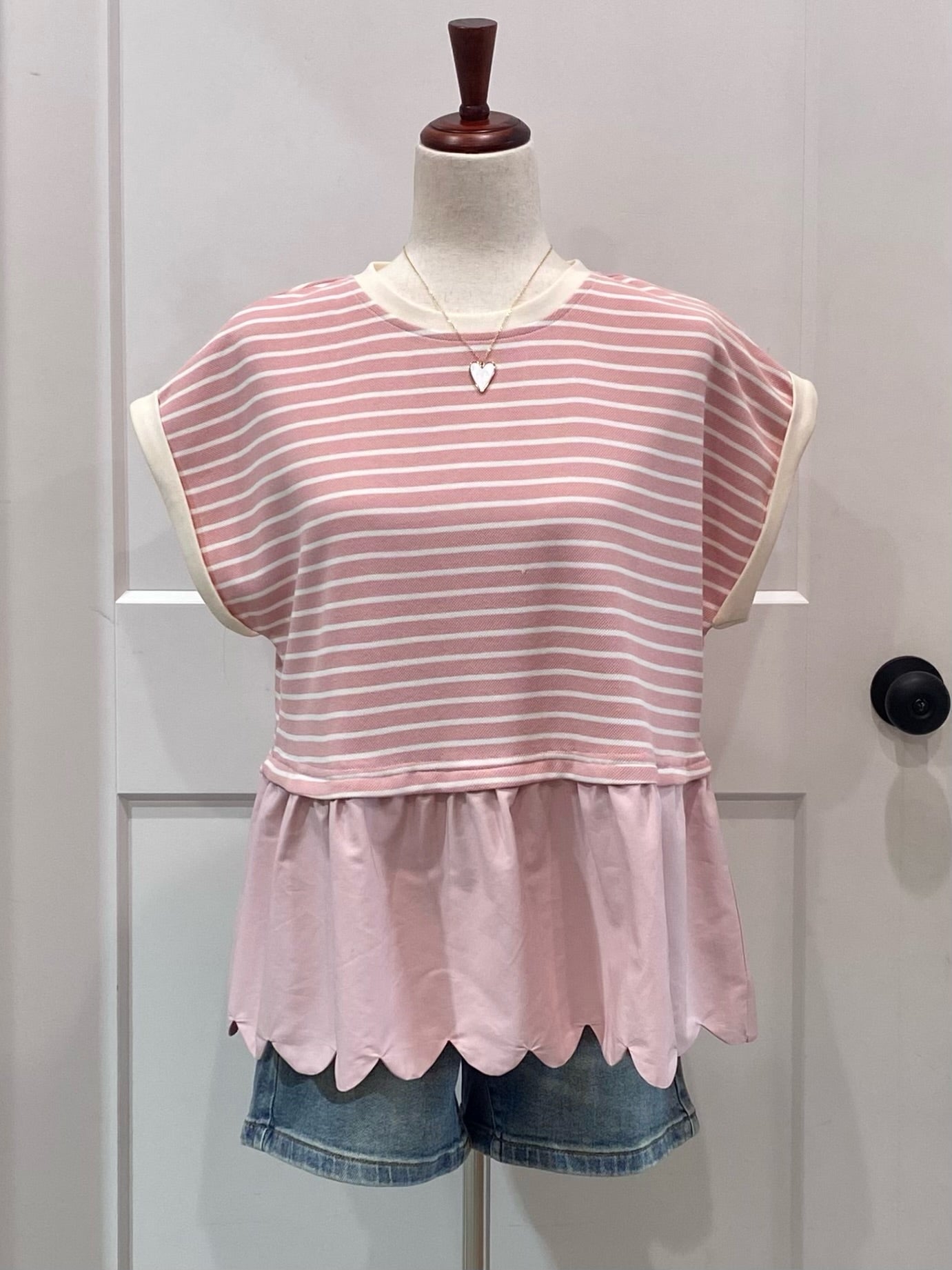 Stripe Knit Top
