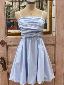 Bubble Hem Mini Dress