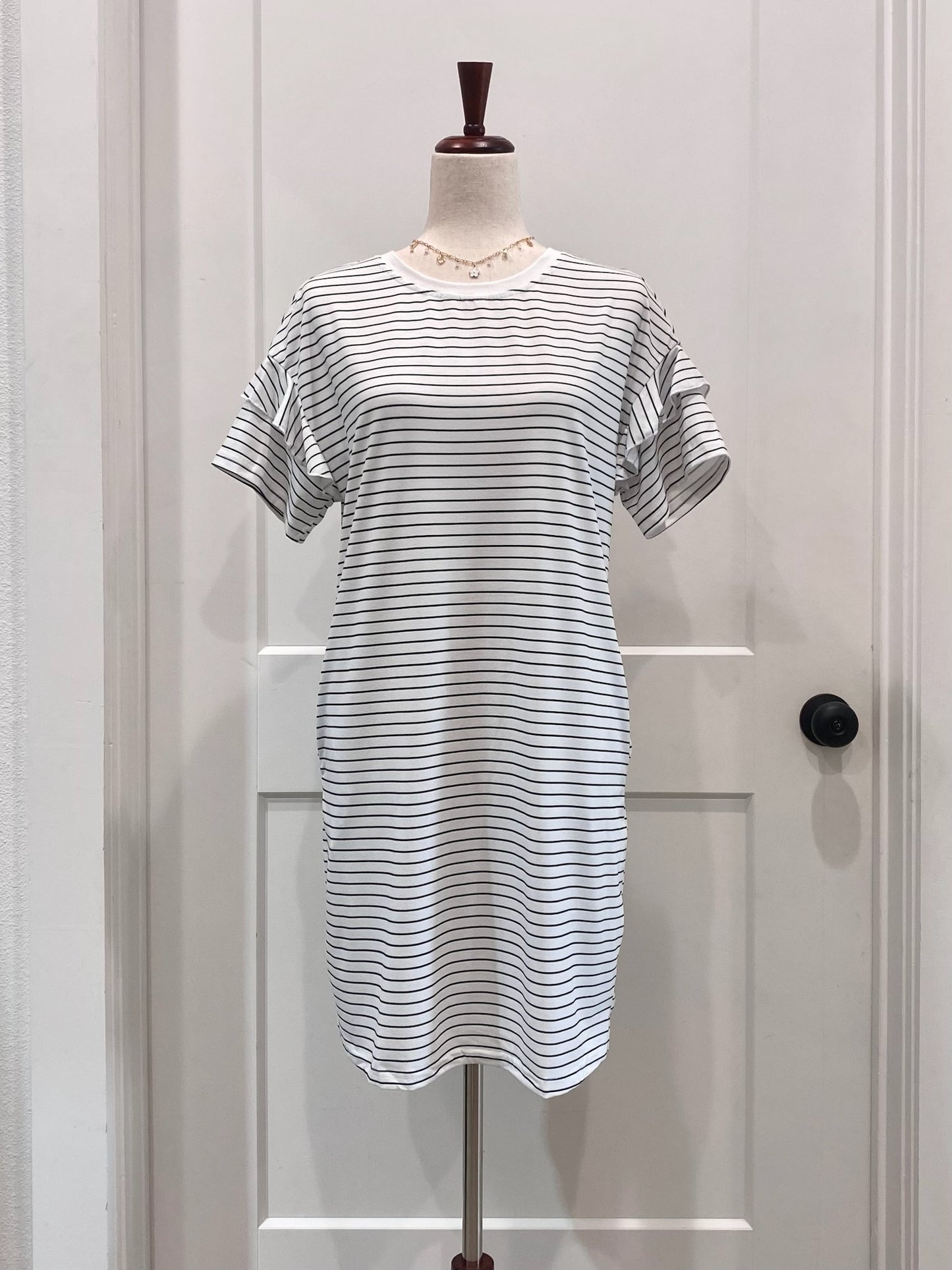 Stripe T Shirt Dress