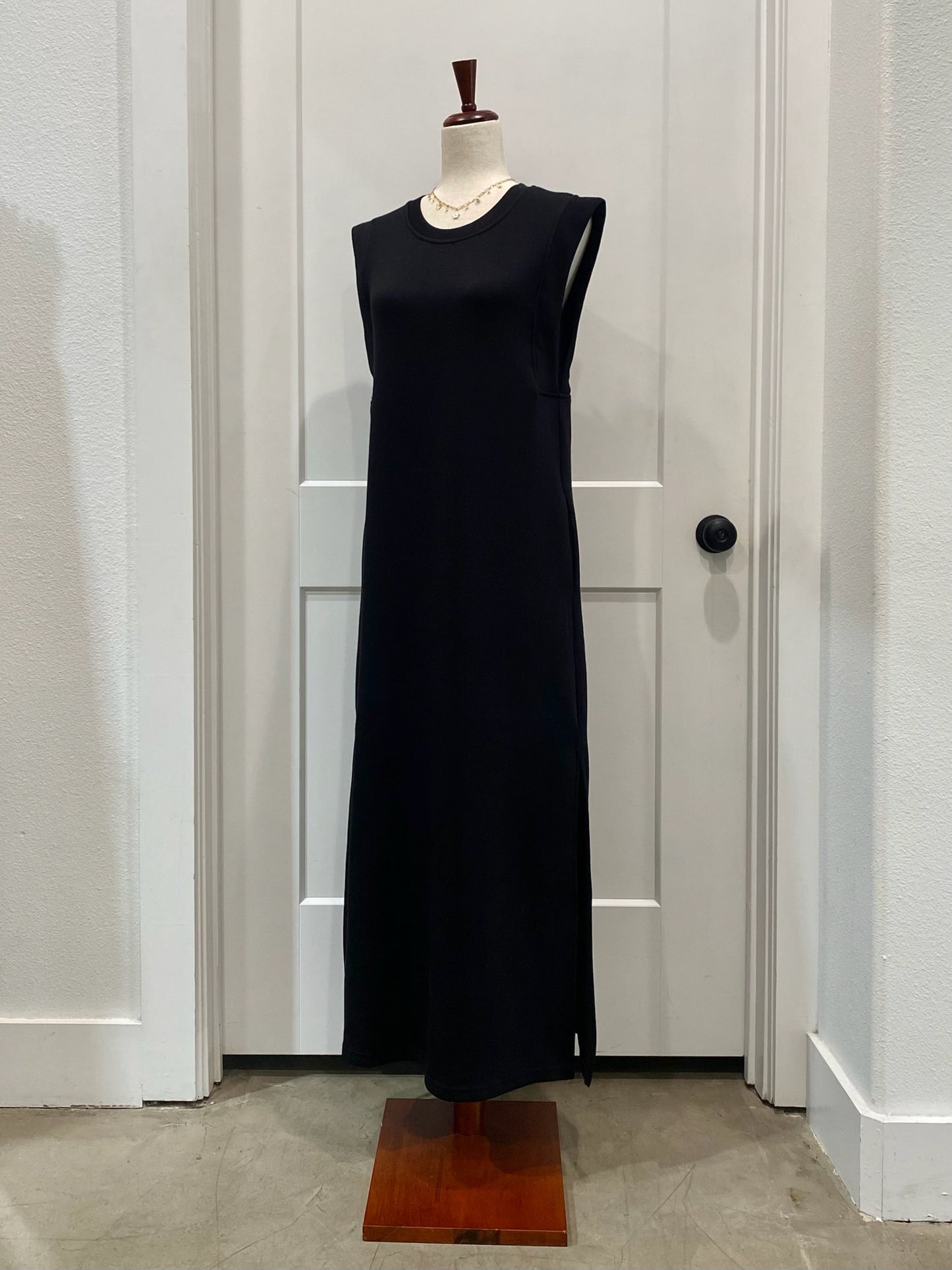Jersey Knit Midi Dress