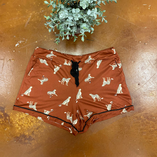 Cheetah Lounge Shorts