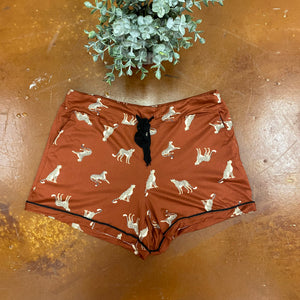 Cheetah Lounge Shorts