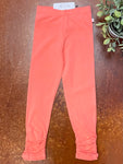 Poppy Passion Ruched Bow Leggings