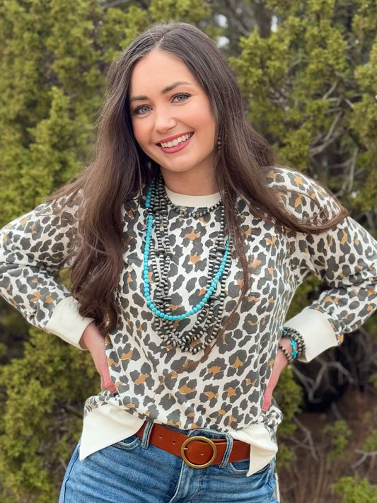 Leopard Sweatshirt