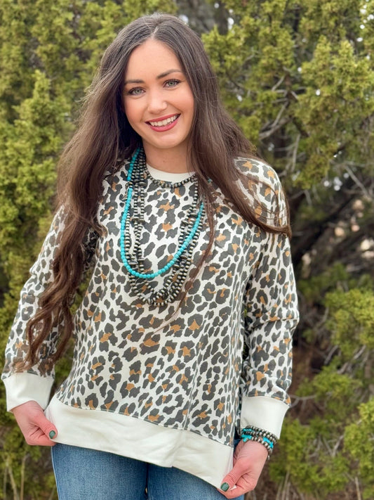Leopard Sweatshirt