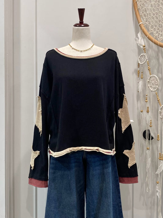 Star Patch Top