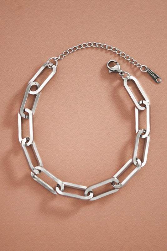 Stainless Steel Chunky Chain Bracelet