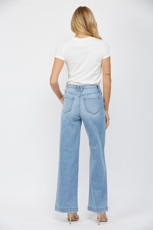 High Rise Trouser Jeans