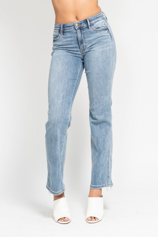 Mid Rise Dad Jeans by Judy Blue