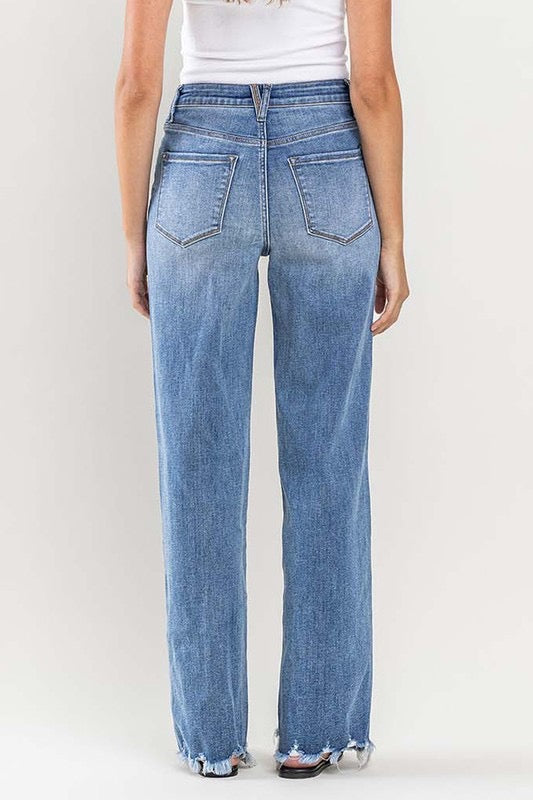 90's Vintage Super High Rise Jeans