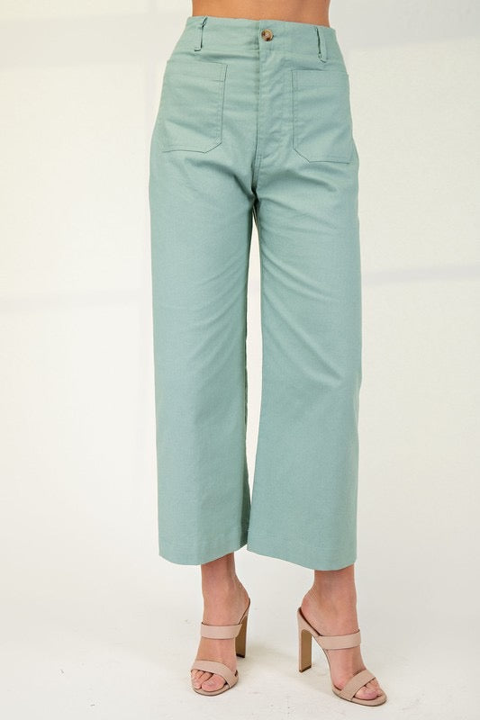 Ankle Cropped Pant