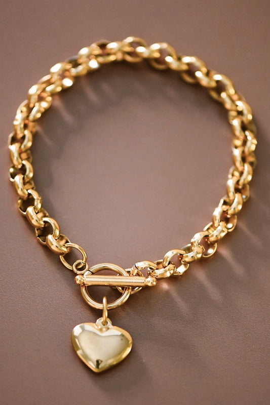 18K Gold Plated Stainless Steel Bracelet