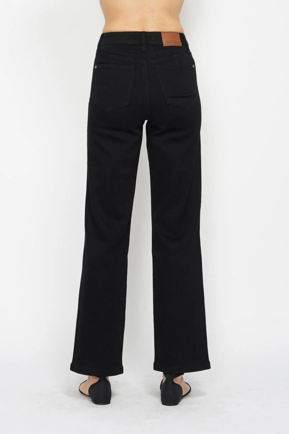 Tummy Control Black Bootcut Judy Blue Jeans